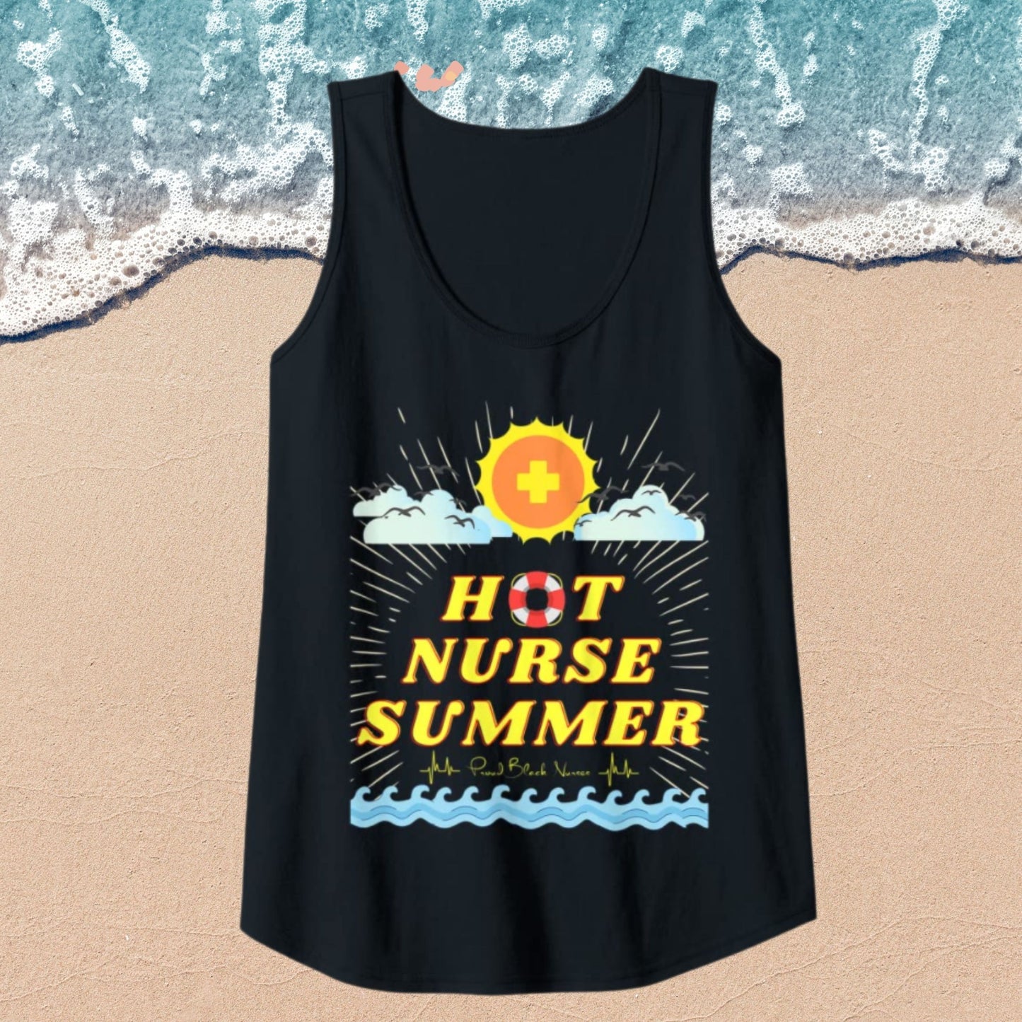 Hot Nurse Summer Tank Top